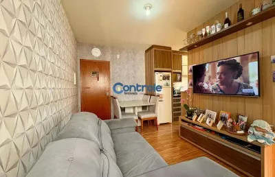 Apartamento com 2 quartos à venda na geraldino de azevedo, 151, morro da bina, biguaçu por r$ 250.000