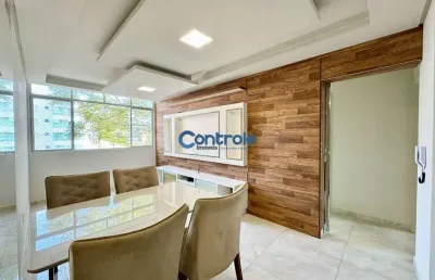 Apartamento com 2 quartos à venda na rua doutor nei luiz gonzaga, 111, coqueiros, florianópolis por r$ 595.000