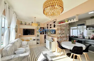 Cobertura com 3 quartos à venda na rua pintor eduardo dias, 452, jardim atlântico, florianópolis por r$ 690.000