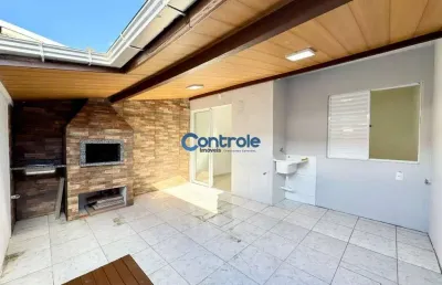 Casa em condomínio fechado com 3 quartos à venda na avenida paulo roberto vidal, 65, bela vista, palhoça por r$ 330.000