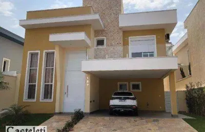 Sobrado com 4 dormitórios, 287 m² - venda por r$ 2.500.000,00 ou aluguel por r$ 14.000,00/mês - swiss park - campinas/sp