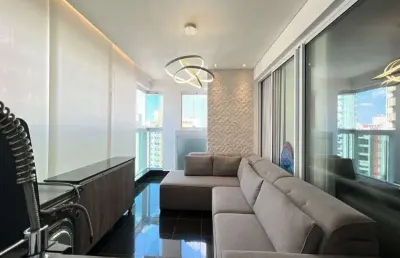Apto a venda jd anália franco,  terraço gourmet, 91m², semi mobiliado, 02 vagas  !