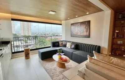 Apto a venda no pq são jorge, andar alto, 03 suítes, terraço gourmet, 02 vaga !!