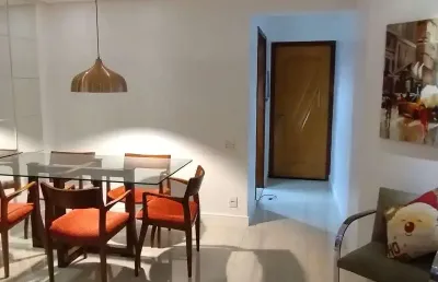 Apto a venda no jd têxtil, semi mobiliado, 03 dormitórios, 01 vaga !!