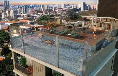 Studios de alto padrão a venda no tatuapé, em construção, previsão para outubro de2024 !!