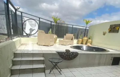 Cobertura duplex a venda na mooca, 03 vagas, churrasqueira e hidromossagem !!