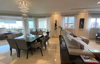 Apto a venda no jd anália franco, mobiliado, terraço gourmet, 04 vagas !!