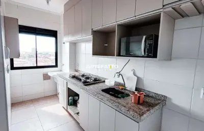 Apartamento com 02 dormitórios no bairro vila nicácio em franca/sp