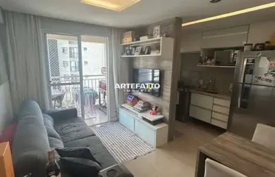 Mobiliado com  2 dormitórios (1 suíte) - lazer clube -o mais completo da região
