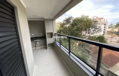 Apartamento com 1 dormitório no centro de ubatuba com 48 m² - pronto para morar
