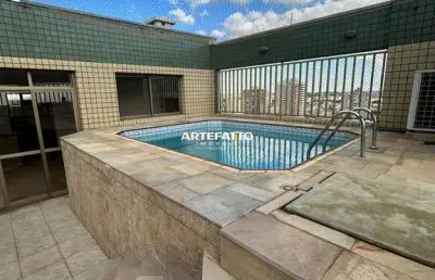 Cobertura duplex no centro, em franca, com 412m² e 3 suítes
