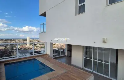 Cobertura com 4 suítes no bairro cidade nova em franca/sp