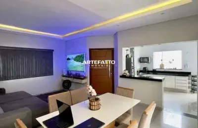 Casa com 3 dormitórios no bairro residencial palermo em franca/sp