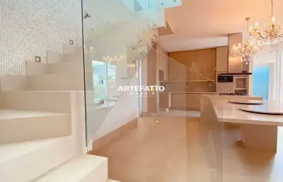 Casa de condomínio com 3 suítes, 488m², à venda em franca, village são vicente