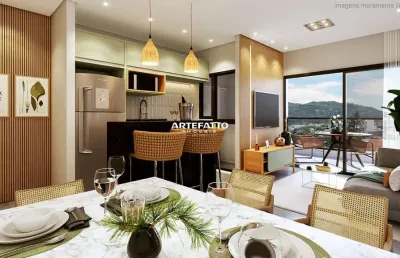 Apartamento com 3 suítes e lavabo com 2 vagas na praia do itaguá em ubatuba