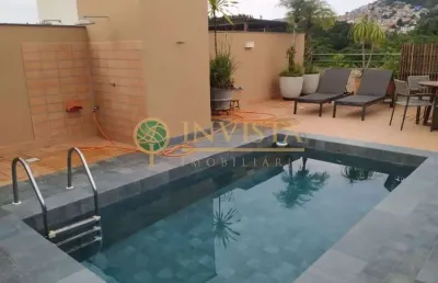 Terraço com piscina, área gourmet com churrasqueira,, semi mobiliado e 3 quartos à venda na agronômica.