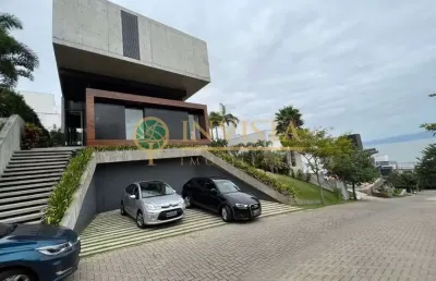 Casa com 3 quartos à venda, 340 m² por r$ 7.850.000 - cacupé - florianópolis/sc