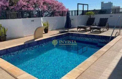 3 quartos, terraço privativo com piscina e 2 vagas no estreito - á venda em florianópolis