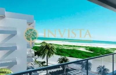 À venda com 2 quartos e 1 vaga no gaivotas garden beach.