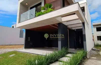 Alto padrão à venda em biguaçu! condomínio fechado, 3 quartos e infraestrutura de lazer completa.