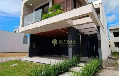 Alto padrão à venda em biguaçu! condomínio fechado, 3 quartos e infraestrutura de lazer completa.