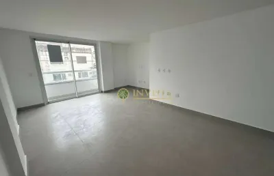 Locação no centro de florianópolis! novo com 2 suítes e sacada.
