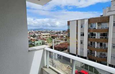 À venda | 94 m², sacada com churrasqueira, vista mar, 3 quartos e 1 vaga de garagem - capoeiras, em florianópolis.