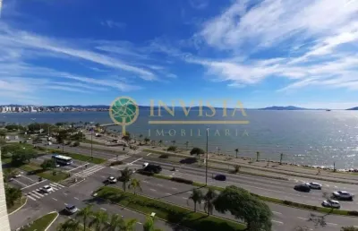 Semi mobiliado, 3 quartos, vista para o mar e vaga de garagem dupla - locação na av. beira mar norte.