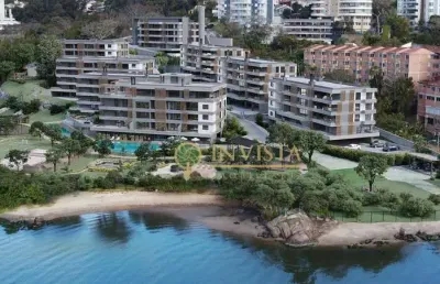 Frente mar à venda no joão paulo! alto padrão, 3 quartos, sacada com churrasqueira e 2 vagas de garagem.