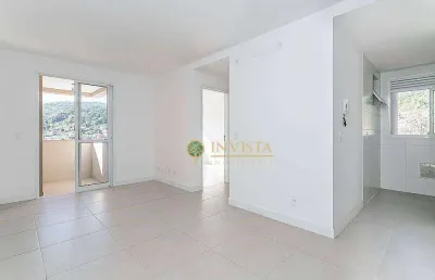 À venda no bairro itacorubi! 2 quartos, sacada com churrasqueira e 2 vagas de garagem.