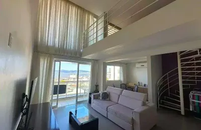 À venda | sacada com vista mar, duplex, 96 m² e 1 vaga de garagem - barreiros, em são josé.