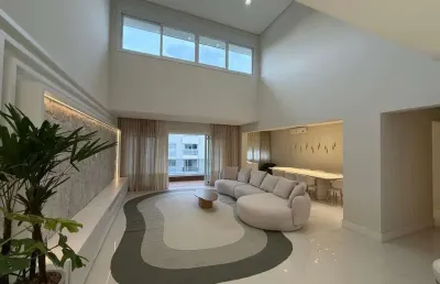 À venda | 333 m², 5 quartos, 4 vagas e sacada - jurerê internacional, em florianópolis.