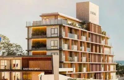 À venda | studio com 26 m² - praia do santinho, em florianópolis.