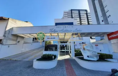 Locação |  sacada com churrasqueira, mobiliado, 2 quartos e 1 vaga de garagem - bairro do canto