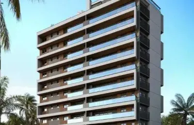 À venda | novo, 115 m², sacada com churrasqueira, 3 quartos e 2 vagas - palhoça/sc.