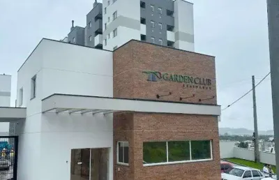 Locação | sacada com churrasqueira, 2 quartos e 1 vaga de garagem - pedra branca em palhoça
