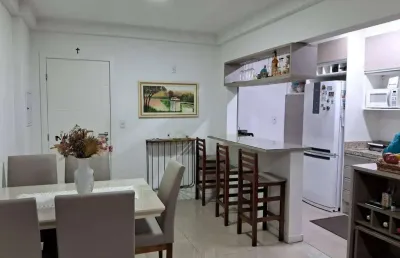 Á venda | mobiliado, 2 quartos, sacada com churrasqueira e 1 vaga de garagem - em campinas