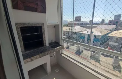 Locação | 116 m², mobiliado, 3 quartos, sacada com churrasqueira e 2 vagas - palhoça/sc.