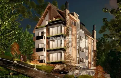 Apartamento com 2 quartos à venda na Almiro Drecksler, Pórtico, Gramado