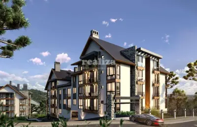 Apartamento com 2 quartos à venda na Rua Emílio Leobet, Centro, Gramado