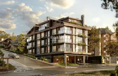 Apartamento com 2 quartos à venda na Rua São Pedro, Centro, Gramado