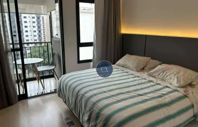 Apartamento com 1 dormitório para alugar, 25 m² - vila pompeia - são paulo/sp
