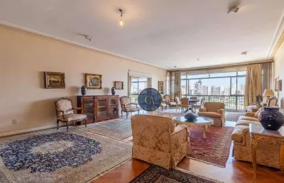 Apartamento com 4 dormitórios à venda, 408 m² - pacaembu - são paulo/sp