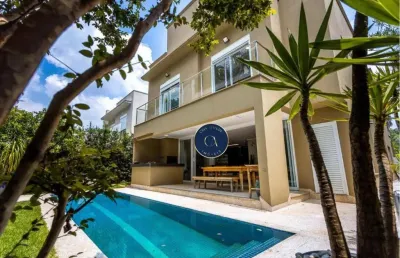 Casa com 5 dormitórios à venda, 424 m² - gênesis 1 - santana de parnaíba/sp