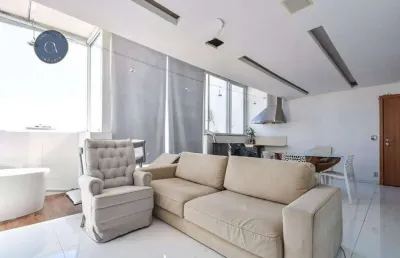 Cobertura com 1 dormitório à venda, 73 m²  - moema - são paulo/sp