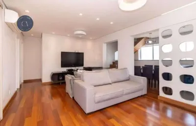 Cobertura com 3 dormitórios à venda, 351 m² - jardim monte kemel - são paulo/sp