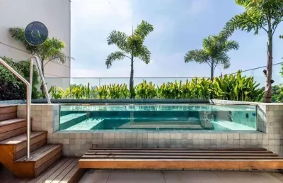 Cobertura com 4 dormitórios à venda, 378 m² - alto de pinheiros - são paulo/sp