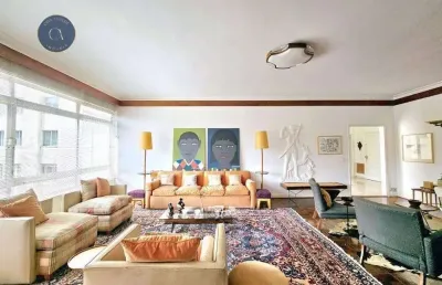 Apartamento com 3 dormitórios à venda, 276 m² - jardim paulista - são paulo/sp