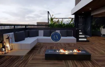 Cobertura com 4 dormitórios à venda, 234 m² - moema - são paulo/sp