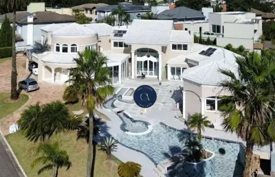 Casa com 4 suítes à venda, 890 m² por r$ 14.000.000 - residencial morada dos lagos - barueri/sp
